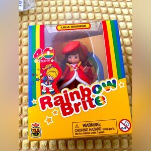 Rainbow Brite Lala Orange Series 2 40th Anniversary Collectible Figure NIB
